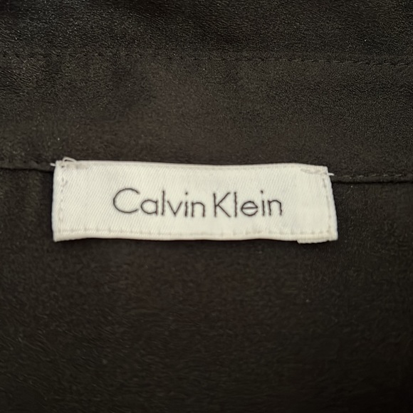 Calvin Klein black button up blouse size 3X - Picture 5 of 6